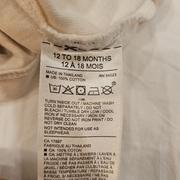 Janie and Jack Fun in the Sun Ruffle Sleeve Top 12-18 months - Picture 6 of 7